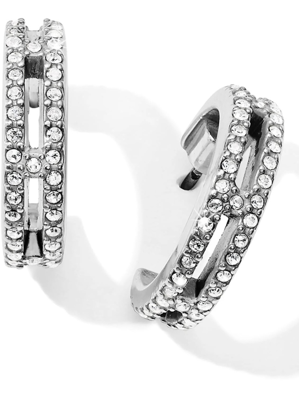 Brighton Illumina Lights Hoop Earrings NWT